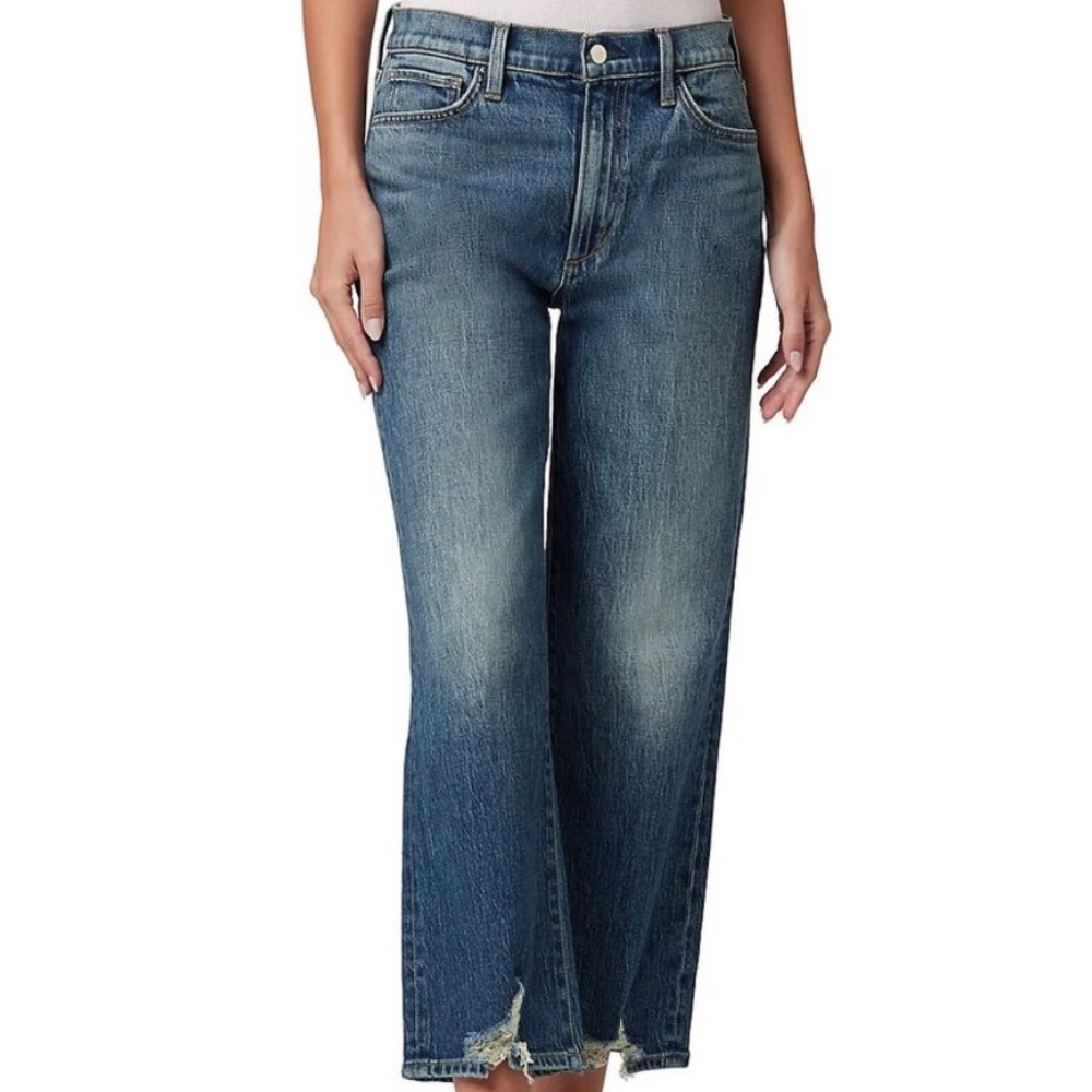 Joe’s Jeans (The Blake high rise wide leg crop)